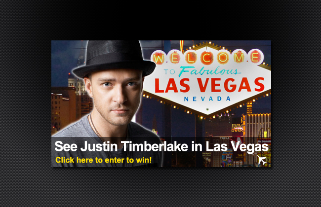 See Justin Timberlake in Las Vegas